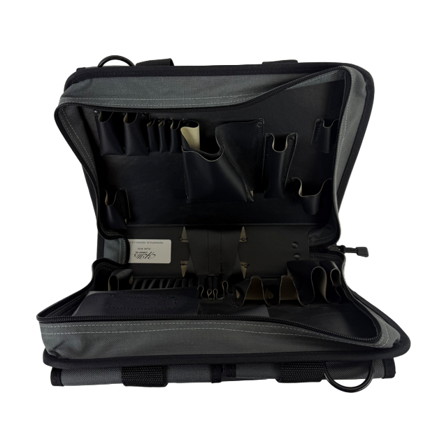 649 Telecom Single Zipper Bag — 32 Pockets – Chicago Case