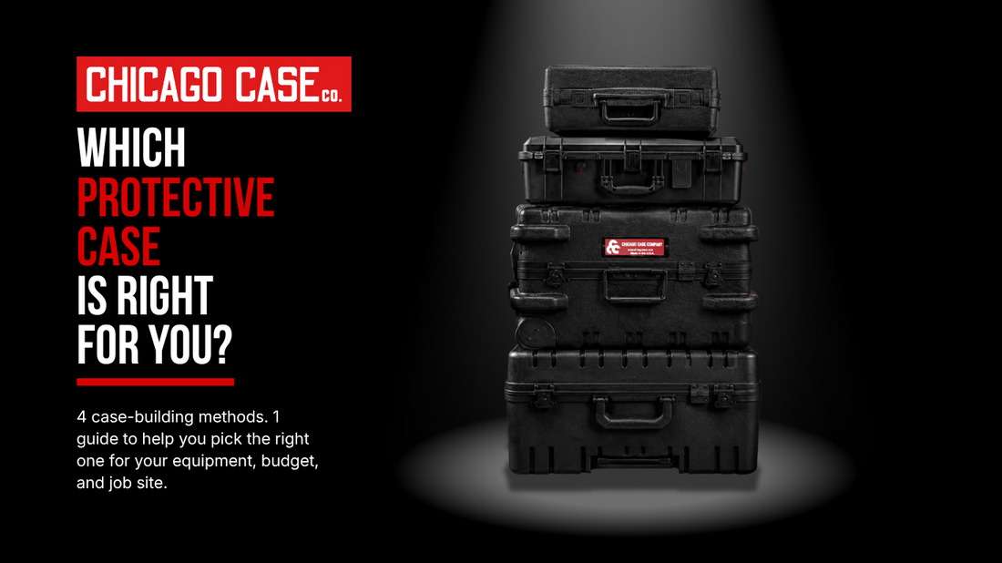 How to Choose the Right Protective Case: Blow Molded vs. Injection Molded vs. Rotomolded vs. Vacuum Formed
