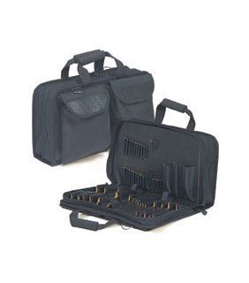 671 Double Zipper Bag - Attache Combo