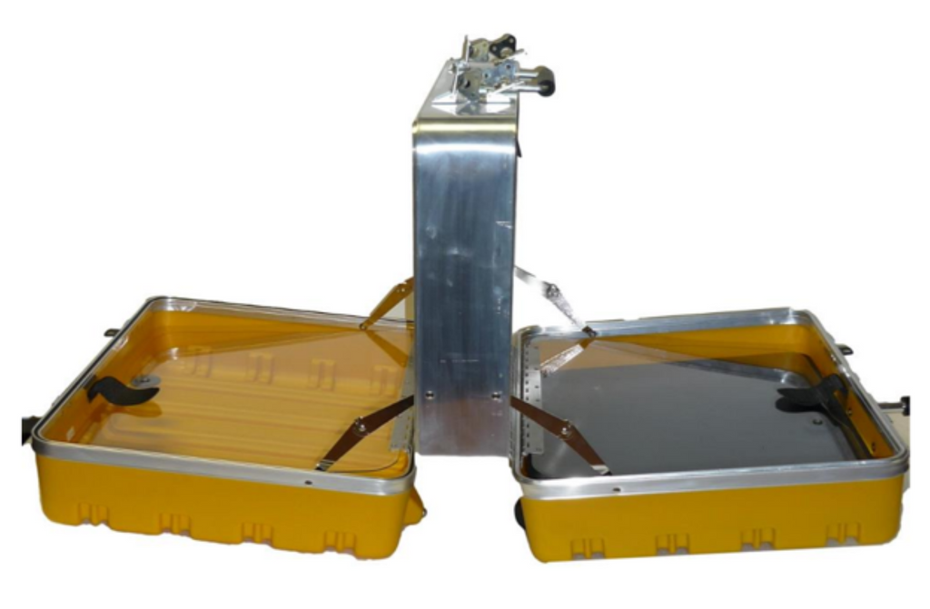 Rolling Yellow Tool Control Tool Case