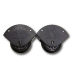 Black In-Line Wheel Kit - Chicago Case Company