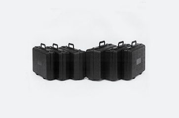 Blow Molded Foam-Filled Carrying Case 12.5 x 9 x 5.5in