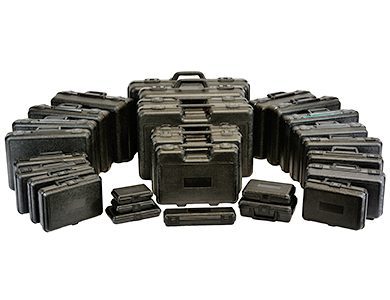 Blow Molded Foam-Filled Carrying Case 7.5 x 5 x 2.13in