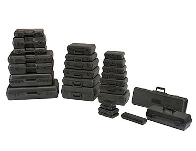 Blow Molded Foam-Filled Carrying Case 7.5 x 5 x 2.13in