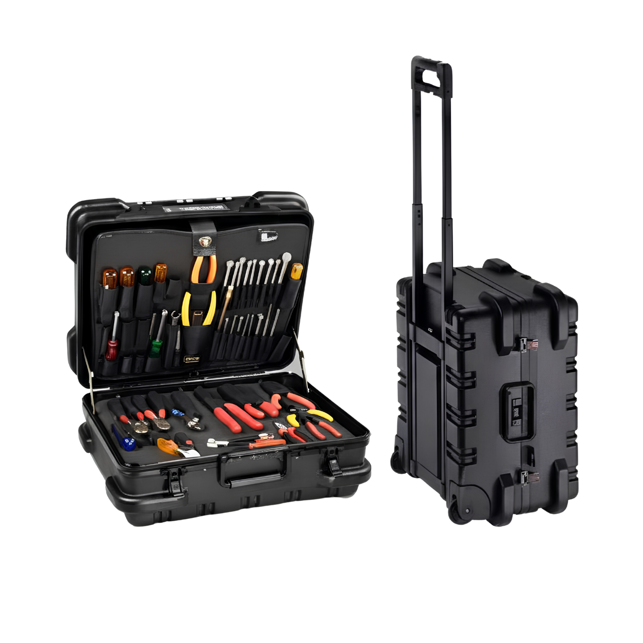 Military Ready Rolling Tool Case with 2 Tool Pallets 95-10948