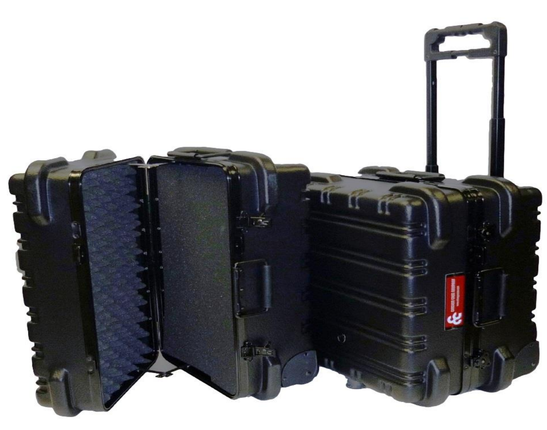 Rolling Tool Case with Customizable Foam ATA Shipping Case