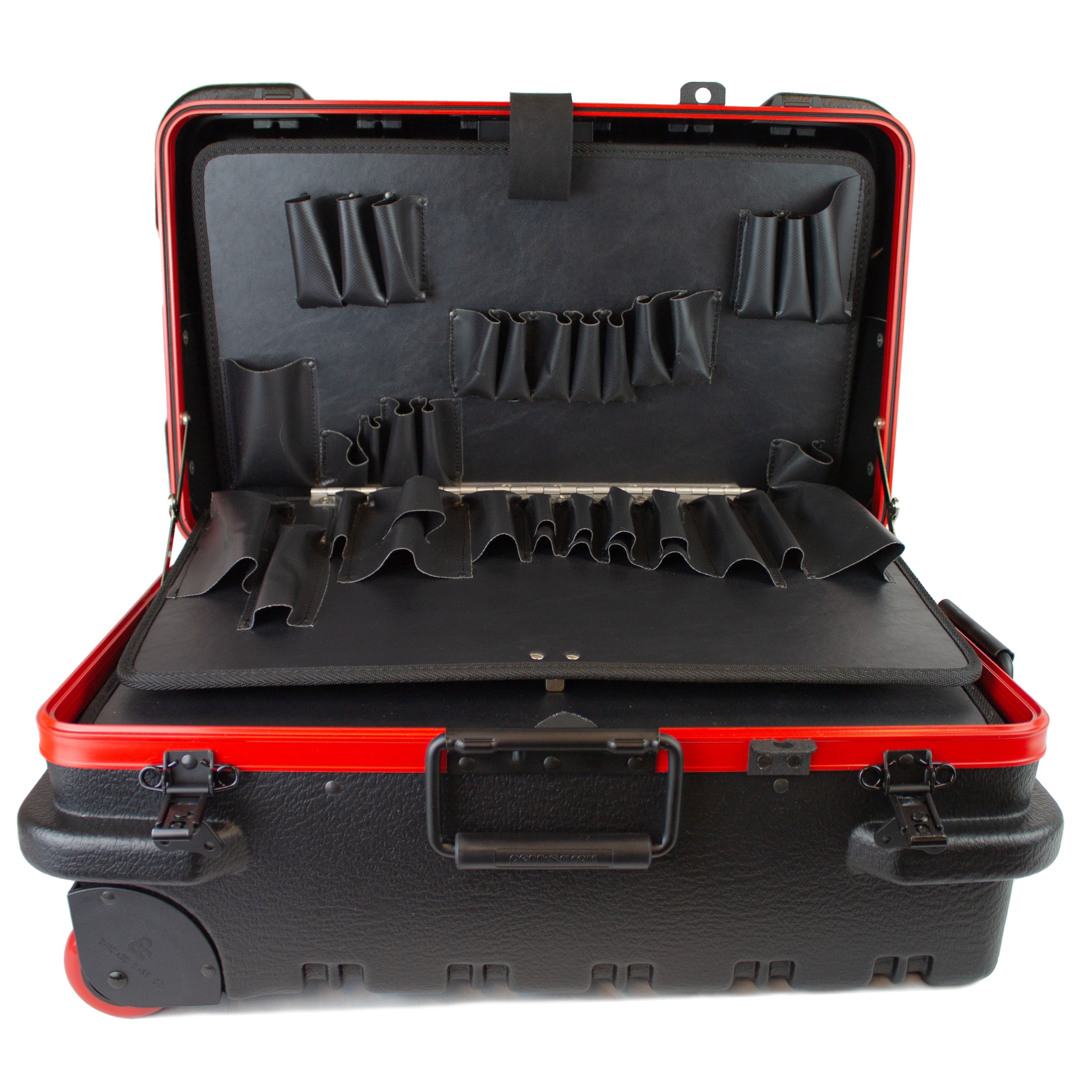 Military Style Rolling Tool Case with 3 Tool Pallet Organizers 95-8581