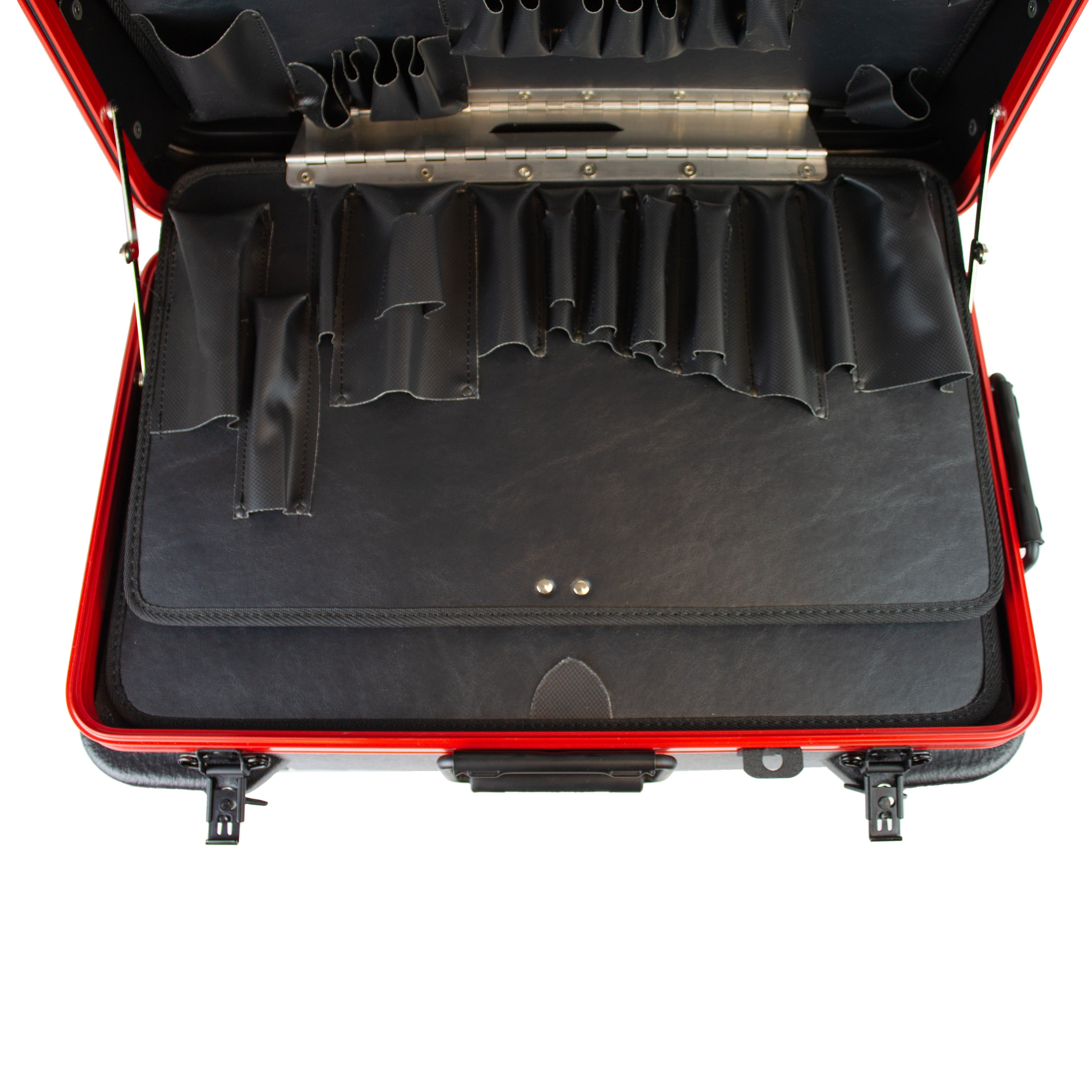 Military Style Rolling Tool Case with 3 Tool Pallet Organizers 95-8581