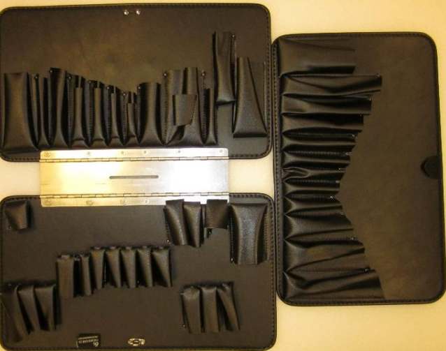 Military Style Rolling Tool Case with 3 Tool Pallet Organizers 95-8581