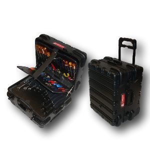 Standard Mechanical Hinged Military-Style Wheeled Tool Case