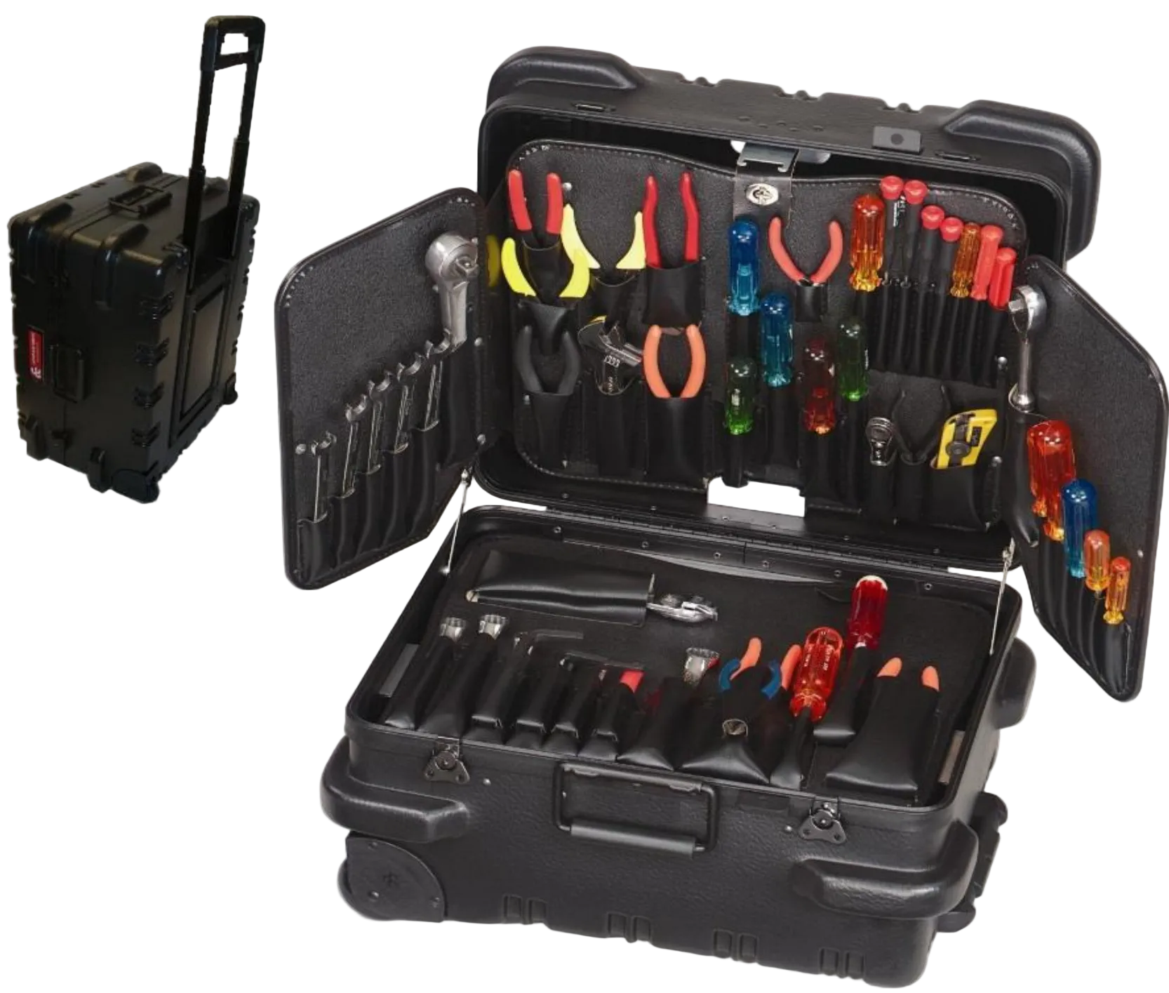 Extra Large Electronic Military-Style Wheeled Tool Case