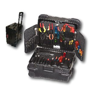 Extra Large Electronic Military-Style Wheeled Tool Case