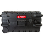 Military Style Rolling Tool Case with 3 Tool Pallet Organizers (Black) 95-8601
