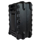 Military Style Rolling Tool Case with 3 Tool Pallet Organizers (Black) 95-8601