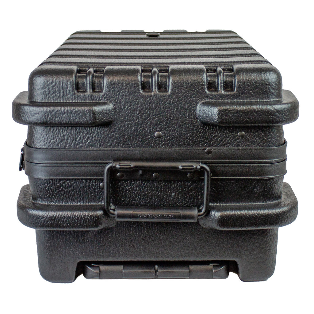 Military Style Rolling Tool Case with 3 Tool Pallet Organizers (Black) 95-8601
