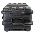 Military Style Rolling Tool Case with 3 Tool Pallet Organizers (Black) 95-8601