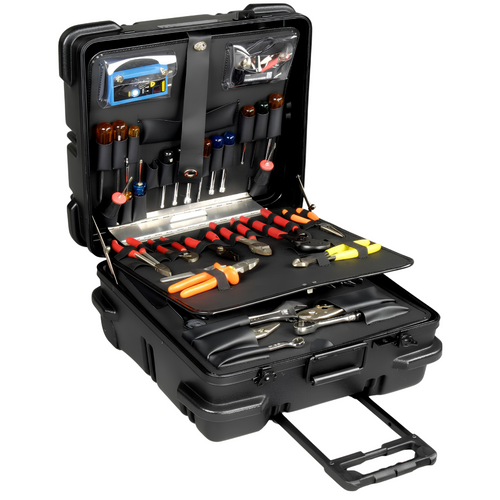 Standard Mechanical Hinged Military-Style Wheeled Tool Case