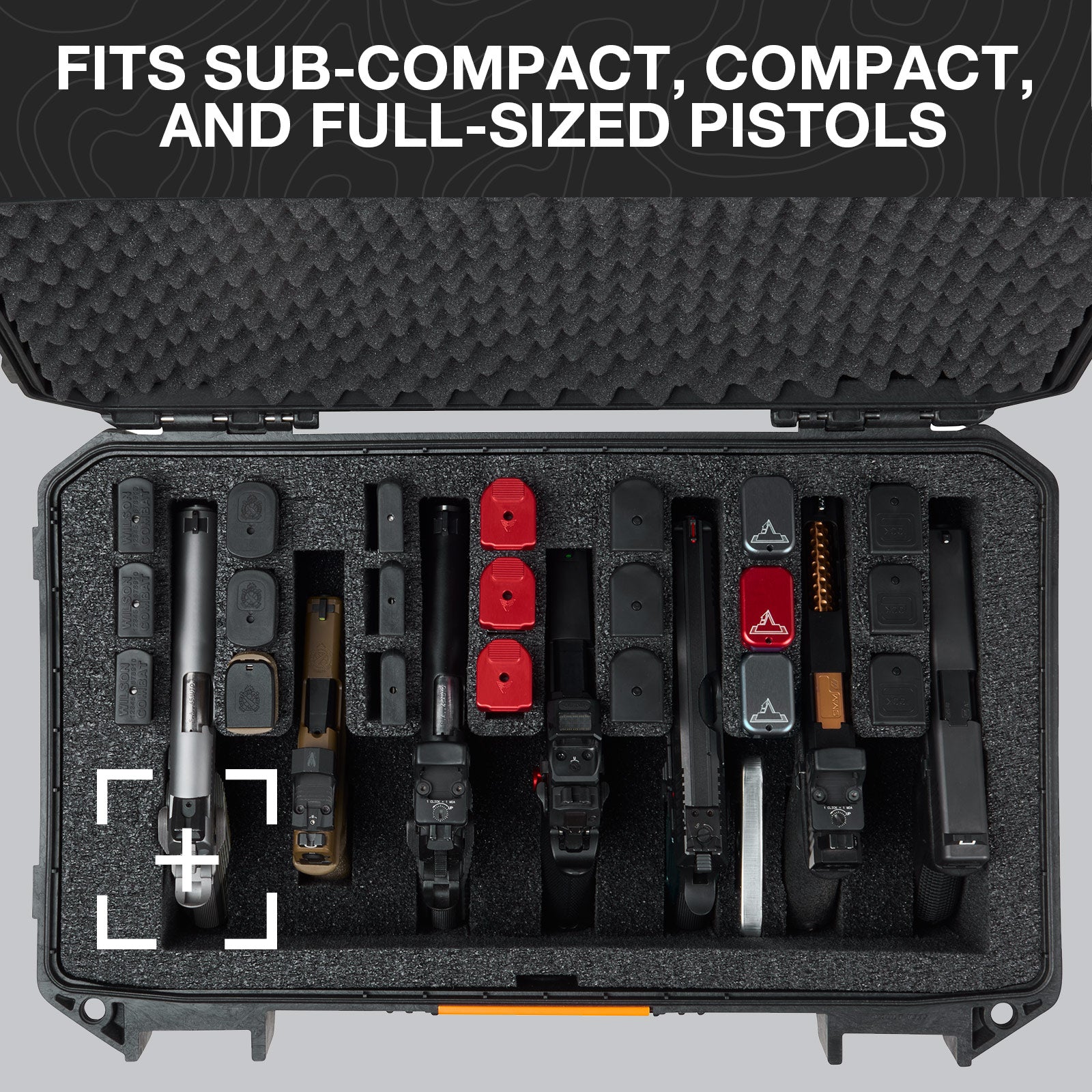 V525PF7 Vault 7-Pistol Case